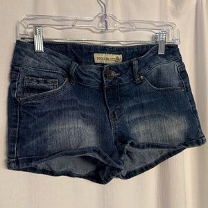 Paris Blues Jean Shorts